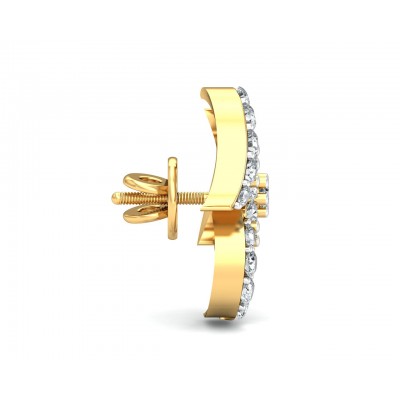 Vera  Diamond Earrings in Gold